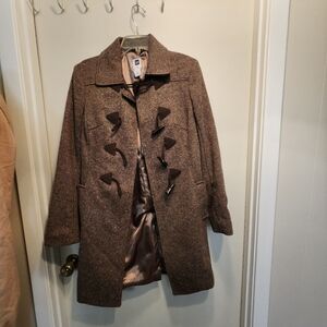 GAP | Jackets & Coats | Gap Woolblend Burgundy Doublebreasted Long  display picture 1